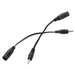 COOLM 2 adet DC Fiş Ucu Erkek Jaka Dişi Konnektörler 2,1 x 5,5 mm Dişi 4,0 x 1,7 mm Erkek AC DC Güç Konnektörü Adaptörü Dizüstü Bilgisayar 4,0 mm 4,0 mm x 1,7 mm PSP 2 3 4 için