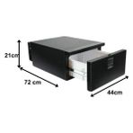 Coolman CL-25L Çekmeceli Buzdolabı (12/24/220 V) - 25 lt - Siyah