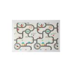 Coolmats 200x130x1 Cm Araba Yarışı Katlanabilir Oyun Matı