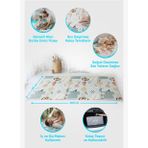 Coolmats Katlanabilir Oyun Matı Orman Şenliği 200x130x1 cm