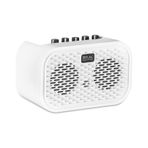 Coolmusic Unıque-mını Beyaz Şarjlı Bluetooth Masaüstü Gitar Amfisi