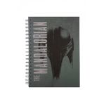 Coolpack 60039PTR, B5 Spiral not defteri, 100 yaprak, Check, Disney 100 Black Collection Mandalorian