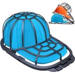 Coopache Cap Washer beyzbol kepi rafı, yetişkinler ve çocuklar için uygundur, beyzbol şapkası, temizleyici, şapka, yıkama, çamaşır makinesi kalıp seti, Siyah