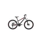 Cooper Çocuk Bisikleti 30 Cm Md 24 Jant 21 Vites Füme Kırmızı