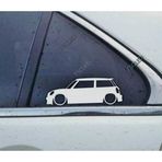 Cooper S Kelebek Cam Oto Sticker 17 CM 2 Adet