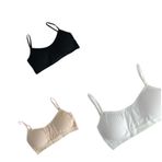 Cooqpoo 3'lü Askılı Xs/s-m Pedli Sporcu Büstiyer Sütyen 930 RENKLİ-2 XS/S