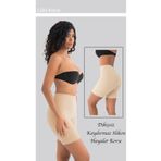 Cooqpoo İz Yapmaz S-m-l-xl-2xl-3xl Beden Lazer Kesim Basen Göbek Toparlayıcı Kadın Paçalı Korse Ten Ten XL