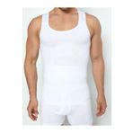 Cooqpoo Toparlayıcı Sıkılaştırıcı S/m-l/xl-2xl Beden Duble Erkek Atlet Korse Beyaz L/XL