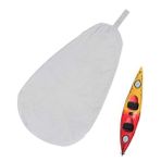 COOSOO Kayak Kokpit Örtüsü UV50+Engelleyici Su Geçirmez Mühür Kokpit Koruyucu Okyanus Kokpit Örtüsü Kayık Kokpit Örtüsü Aksesuarı Oxford Nefes Alabilir Ayarlanabilir Dış Mekan Balıkçı Teknesi/Kayık
