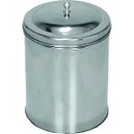 Çöp Kovası Kapaklı Pasl. Ø20*25CM 8lt