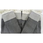 Coperta Battal Boy Kolları Örten Pamuklu Antrasit Koltuk Örtüsü Takımı 3+3+1+1 - 170 x 300 cm