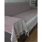 Coperta Kolları Örten Pamuklu Koltuk Örtüsü - 180 x 300 cm - Bordo