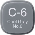 Copic C6 Cool Gray No.6 Markör Kalem