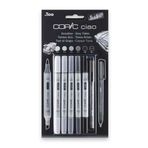 Copic Ciao 5+1 Set Grey Tones Marker Kalem