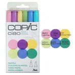 Copic Ciao 6'lı Set Pastels Marker Kalem