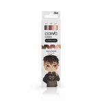 Copic Ciao LAYER & MIX "Warm Palette" Markör Seti, 3 Farklı Renkte, Orta Genişlikte ve Fırça Uçlu Düzen Kalemi