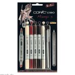 Copic Ciao Marker Set 5+1 Manga 5 Marker Set