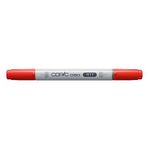 COPIC Ciao Marker Tip R - 17, ruj, turuncu, çok yönlü yerleşim markörü, alkol bazlı, orta genişlikte ve fırça uçlu