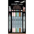 Copıc Ciao Set 5+1 Yeni 22075559 Scrap & Damga Seti 1 Copic-Set Kaart Maken
