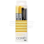 Copic Doodle Pack Sarı 4'lü Kalem Seti
