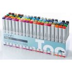 Copic Marker Kalemi 72'li Renkli Set Standart Ölçüler ile Profesyonel Kullanım İçin