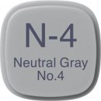 Copic N-4 Neutral Gray No.4 Markör Kalem