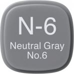 Copic N-6 Neutral Gray No.6 Markör Kalem