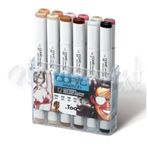 Copic Sketch 12'li Set Skin Tones Marker Kalem