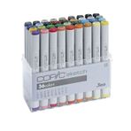 Copic Sketch 36 Adet Temel Renkler Marker Kalem Seti