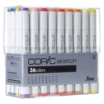 Copic Sketch 36'lı Set Basic Colours Kalem