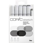 Copic Sketch 6'lı Sketching Grays Marker Set