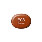 Copic Sketch E08 Brown Marker Kalem