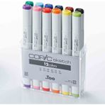 Copic Sketch Marker 12LI Set Basic - Renkli - Standart