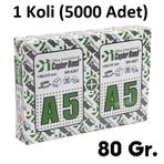 Copier Bond 1 Koli 5000 Adet A5 Fotokopi Kağıdı