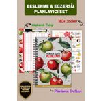 Copyrite Beslenme ve Egzersiz Planlama Defteri | A5 Spor, Beslenme, Diyet, Uzman Takip ve Planlama Defteri.