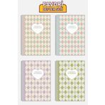 Copyrite Kareli 4'lü Defter Seti (21 X 14,8 cm 70 yaprak) Okul, İş, Planlama Defter Seti