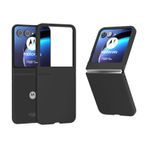 COQUE Motorola Razr 50 Ultra Kapak Kabuğu için Kılıf, Ultra İnce Katlanır Ekran Phantom Shield Skin Feel Cep Telefonu Kılıfı Motorola Razr 50 Ultra Siyah için