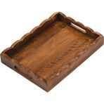 Cora Home Natura Daisy Dikdörtgen Tepsi 35X25 cm