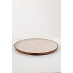 Cora Home Perla Yuvarlak Tabak 29 cm - Kahverengi