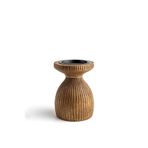 Cora Home Terra Kısa Rustik Şamdan 15 cm