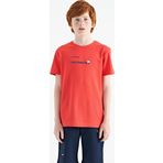Coral Baskı Detaylı O Yaka Standart Kalıp Erkek Çocuk T-Shirt - 11117