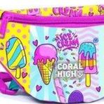 Coral High 11521 Kids Mixed Dondurma Desenli Bel Çantası