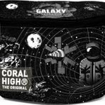 Coral High 11552 Siyah Galaxy Desenli Bel Çantası