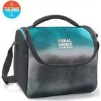 Coral High 11768 Kids Turkuaz Gri Batik Thermo Beslenme Çantası