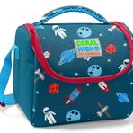 Coral High 11815 Kids Çivit Kırmızı Uzay Desenli Thermo Beslenme Çantası