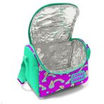 Coral High 11855 Kids Pembe Su Yeşili Avokado Desenli Simli Thermo Beslenme Çantası