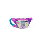 Coral High 12607 Kids Mor Pembe Anime Kız Desenli Bel Çantası