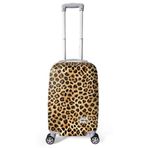 Coral High 16550 Leopar Desenli 50 cm Kabin Boy Valiz