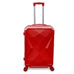 Coral High 16622 Diamond ABS Kırmızı Orta Boy Valiz