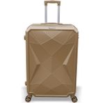 Coral High 16633 Açık Kahverengi Büyük Boy Valiz
